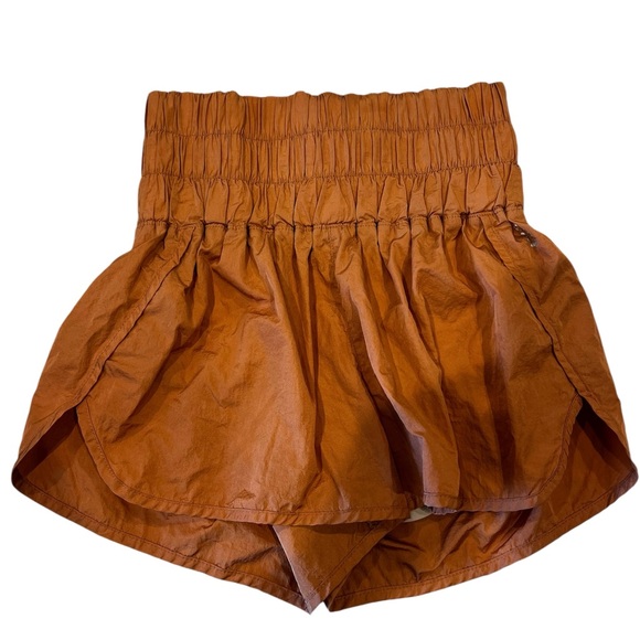 FP Movement by Free People Pants - Free People Movement High-Waist Athletic Short-Size Small Pink Orange Color